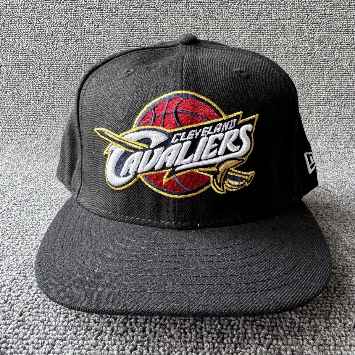 New Era Cleveland Cavaliers 59FIFTY Fitted Hat Black 7 3 4 NBA Cap