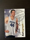 Austin Croshere 1997-98 Skybox Premium Autographics Rookie Autograph RC Auto