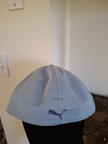 Puma Mesh Stretch Fit Cap LIGHT BLUE PASTEL Blue Puma S/M Excellent - Bild 8 von 8