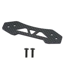 Toy Car Carbon Fiber Front Bumper Mount Plate LY179 for Tamiya TT02 Model Car