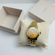 Seiko Presage Cocktail Time Gold Dial Automatic Watch SRPK46 Men's Watch 40.5MM 11