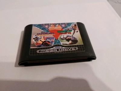   Sega Mega Drive Spiel   Super Hang-On + World Cup Italia  90  ️ Retro 