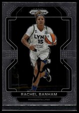 2022 Panini Prizm WNBA #112 Rachel Banham Signed Card Auto IP