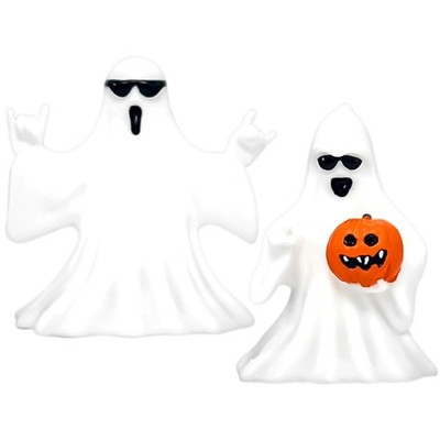 Ghostly Figurine Miniature Ornament Festives Home Garden Decorative Accent Gift