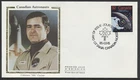 1985 #1046 Canadian Astronauts FDC Colorano "Silk" Cachet Ottawa