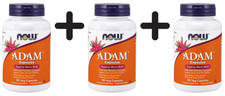 3 x NOW Foods ADAM Multi-Vitamin for Men Capsules - 90 vcaps (259,07 EUR/kg)
