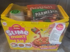 ZURU Slime Mart PIZZA PICNIC SMALL BASKET 10 Ingredients
