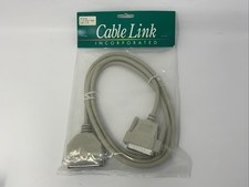 Cable Link Male to Female 25-Pin Parallel Port Printer Extension Cable 6 Foot