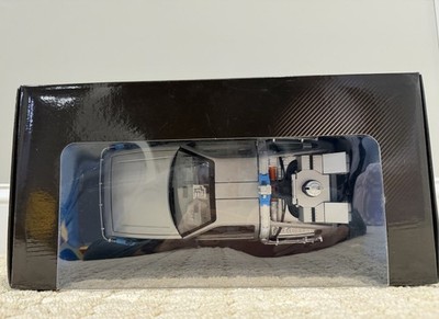 Hot Wheels Back to The Future 1 18 Delorean DMC Time Machine Mr