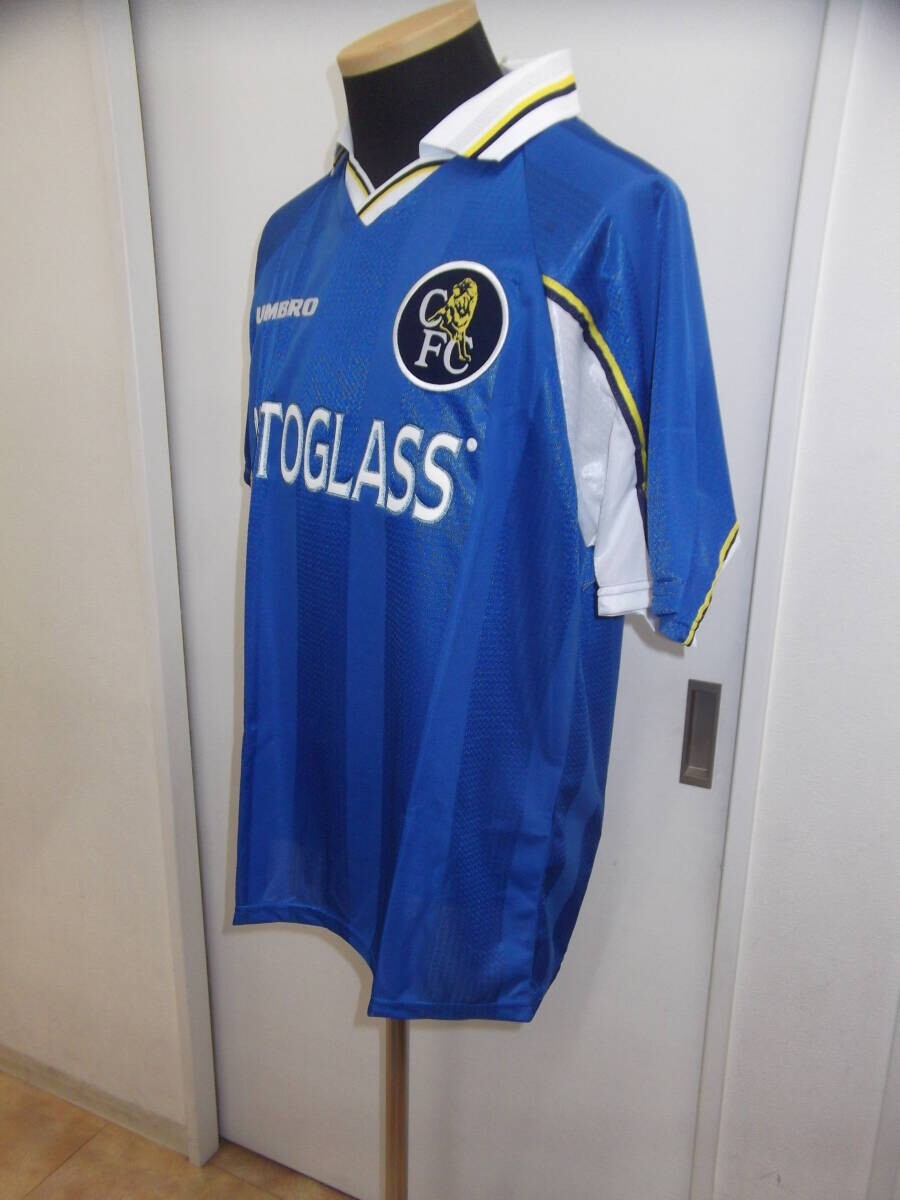 MINT Chelsea FC L 1997 1998 VINTAGE Football Shirt Home Jersey