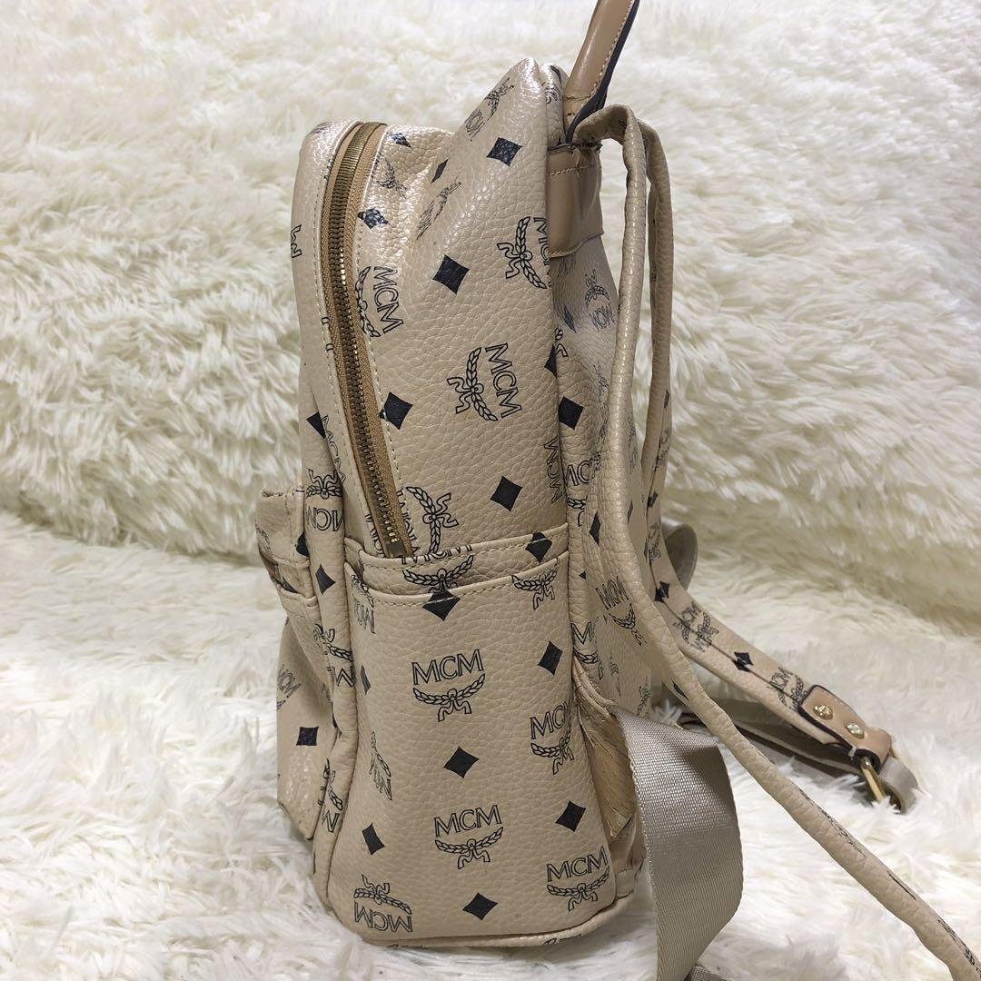 MCM ロゴ ベージュ ベルト ウィメンズ ベルト | MCM