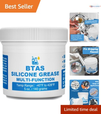 #ad Silicone Grease 5 Oz Food Grade O Ring Lubricant Waterproof for Plumbing amp; Pools $20.99