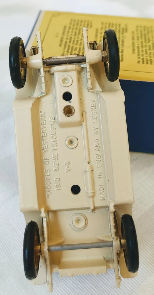 Matchbox Models of Yesteryear Y-3 1910 Benz Limousine OVP - Bild 2 von 4