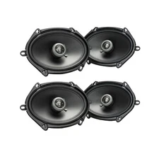 4) MB QUART FKB168 Formula Series 6x8" 2-Way 200W Car Stereo Coaxial Speakers