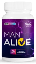 Man Alive, stamina libido vitality pills for men-60 Capsules