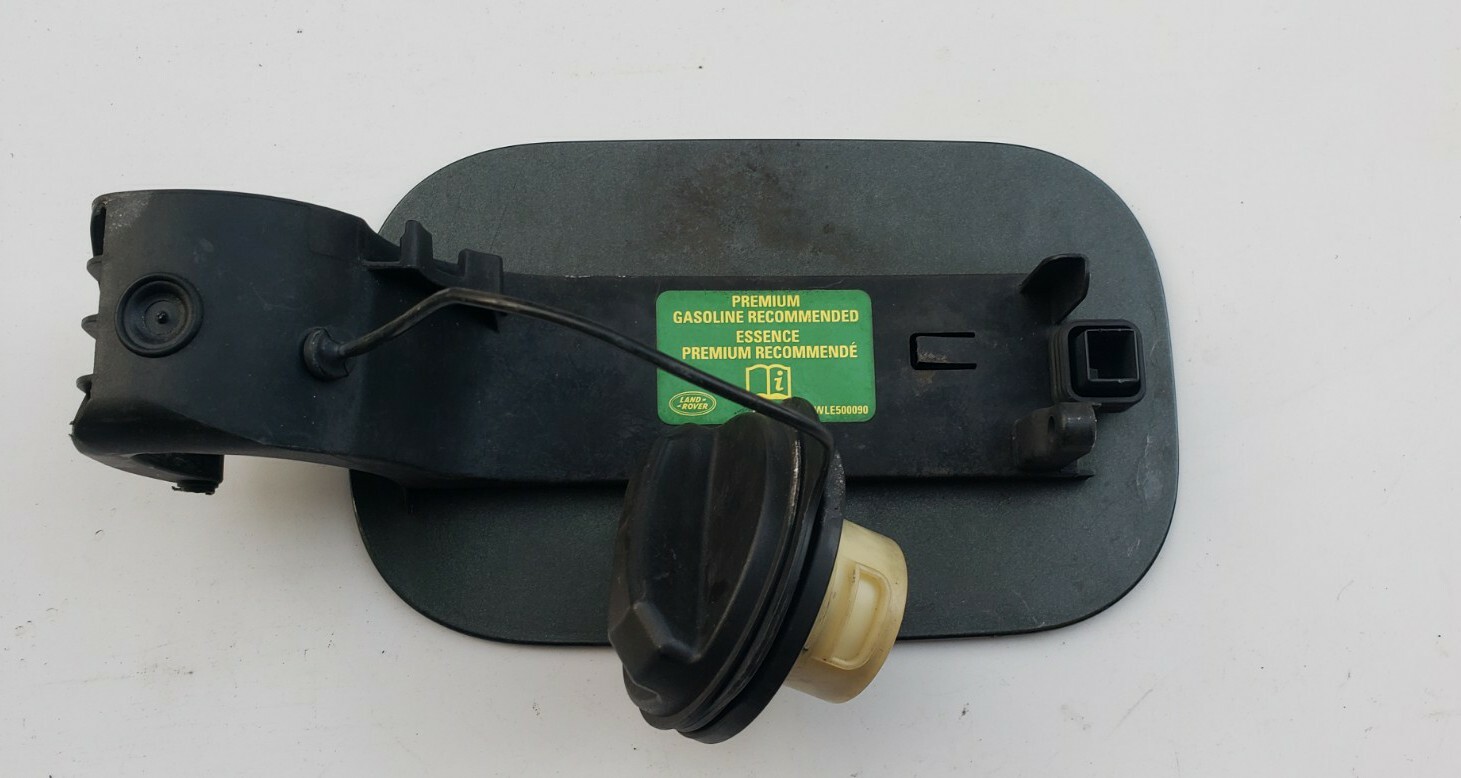 LAND ROVER LR3 FUEL DOOR GAS LID W/GAS CAP OEM 05/09 GREEN eBay