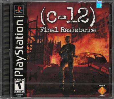 C-12: Final Resistance PS (Brand New Factory Sealed US Version 