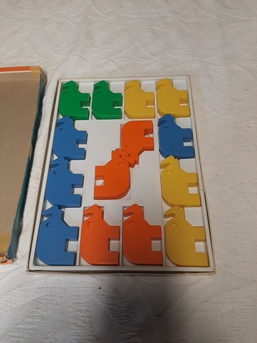 Pressman Stacking Elephants Vintage 4490 - Picture 2 of 4