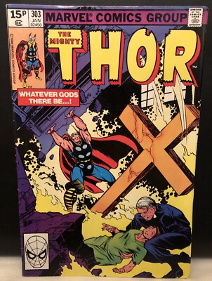 The Mighty THOR #303 Comic, Marvel Comics Bronzezeit