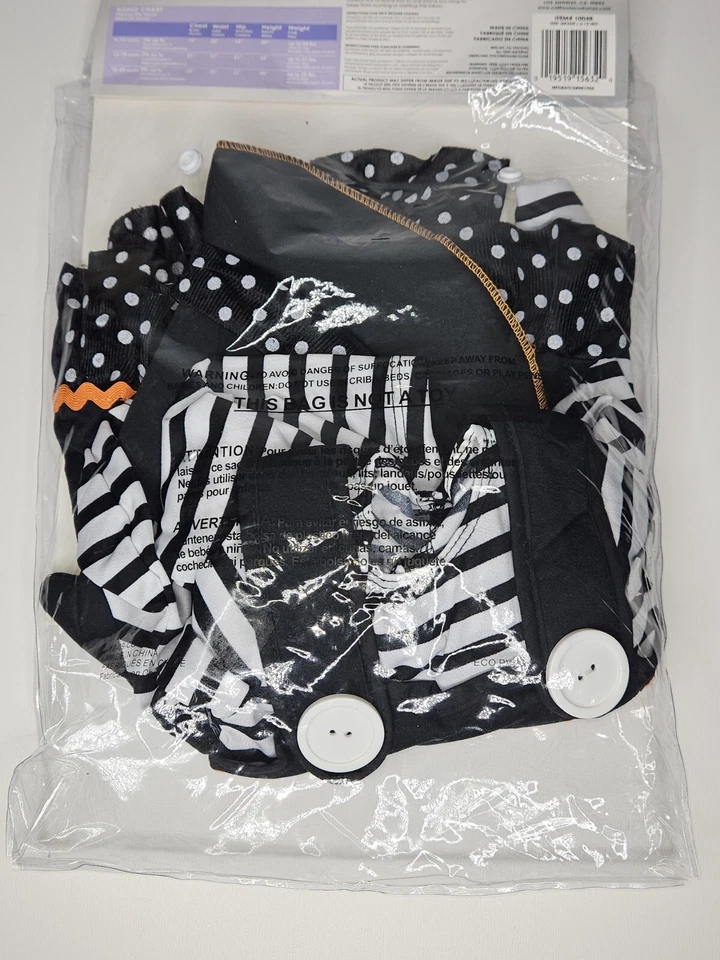 Crafty Lil' ведьма костюм для Хэллоуина - младенца 6 до 12 месяцев - платье шляпа брюки - Изображение 4 из 4