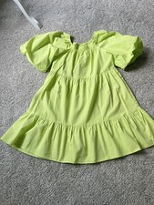 NWOT Zara Girls Green Dress 11/12
