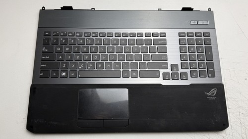 Asus G75VW 17.3" Palmrest Keyboard Backlit 13N0-MBA0911 13GN2V1AP031-1 #cb40