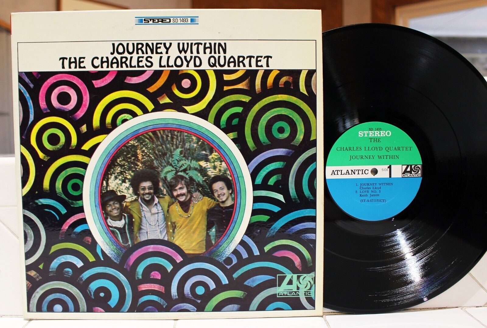 Rare Jazz LP - Charles Lloyd Quartet- Journey Within- Atlantic Records # SD 1493