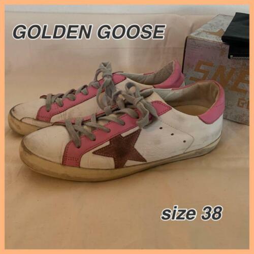 Golden Goose Superstar GGDB Suni Ladies 38 Pink / White Sneakers | eBay