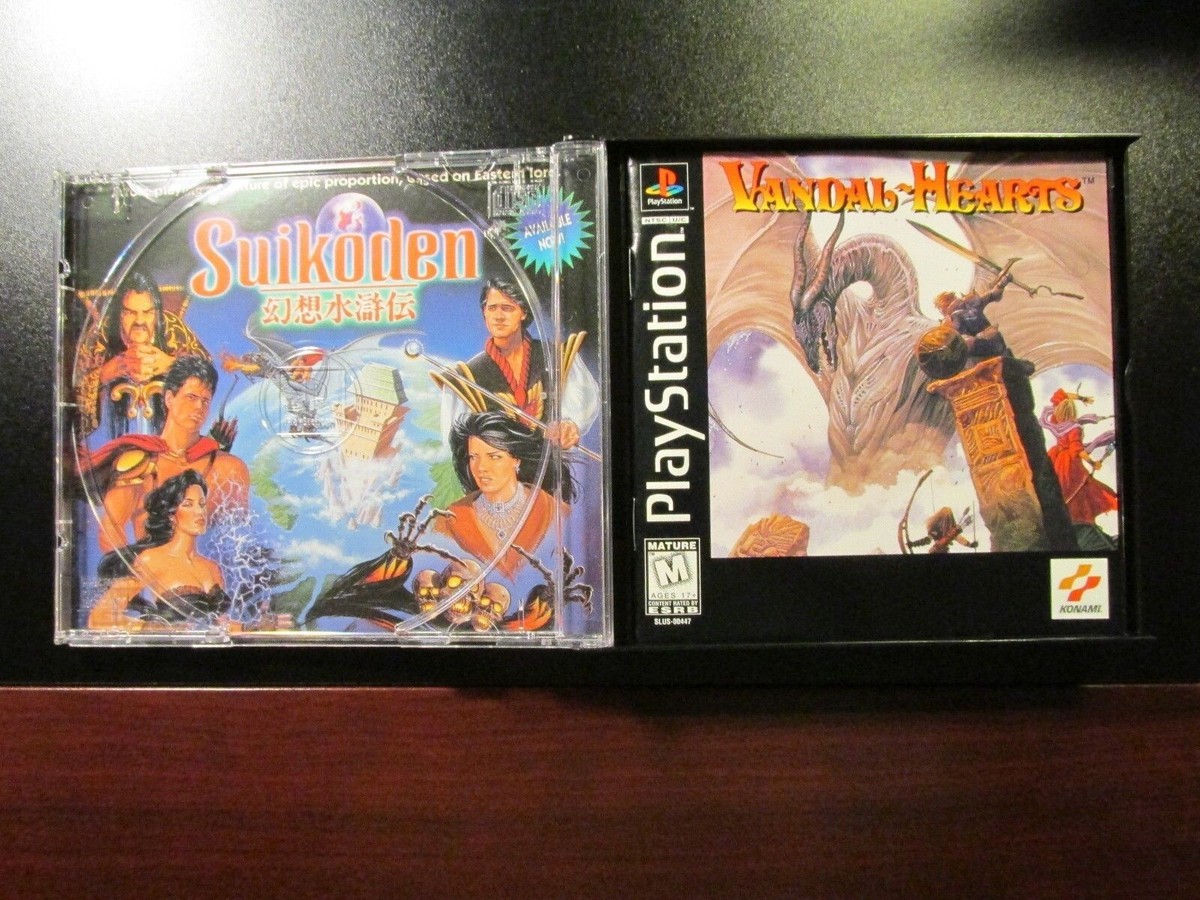 Vandal Hearts (1ère édition) – PlayStation 1 – NTSC-J – Japon – Konami – Complet