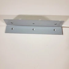 Corner 95-Degree Angle Support Bracket Gray Steel Metal 6"L x 1"H - BRAND NEW!