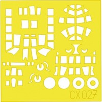 MW22 Eduard CX027 Ju 88A-4 1/72 Mask For Italeri