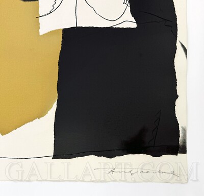 Andy Warhol FS II.146: Mick Jagger 1975 | Dual Signed Screen Print