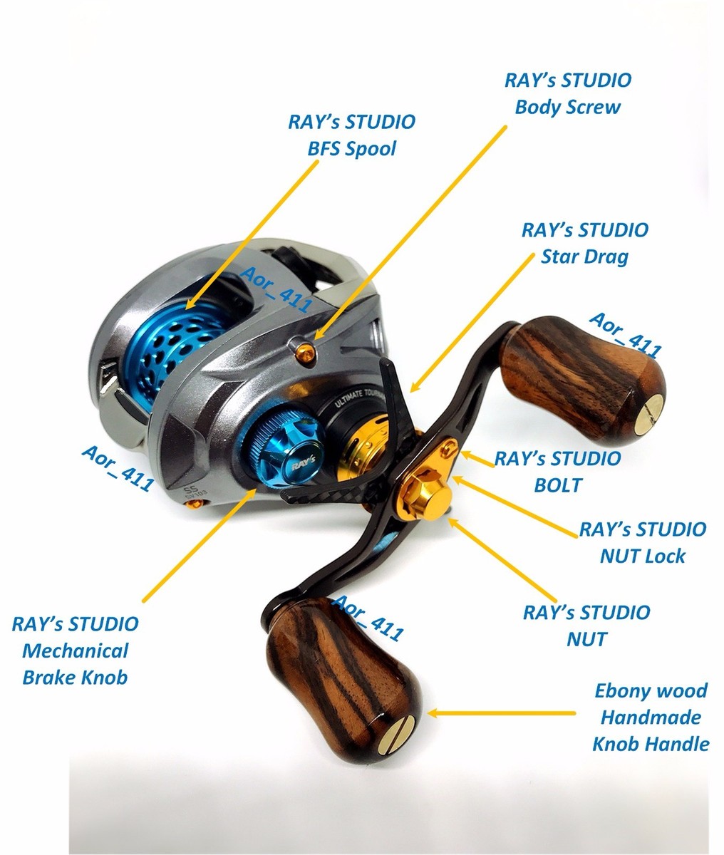 DAIWA Spool Tension Mechanical Brake Knob '16 '17 Tatula CT '17 Tatula SV TW - Foto 4