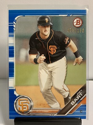 2019 Bowman Joey Bart Prospect Blue Parallel BD-134 RC # /150