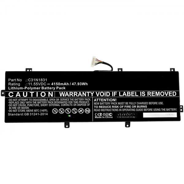 CoreParts MBXAS-BA0280 ricambio per laptop Batteria (Laptop Battery for Asus - 4