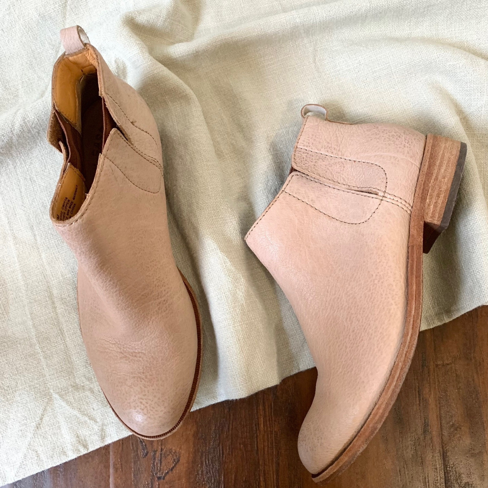 KORKEASE The Original Velma Bootie Ankle Boot Beige … Gem