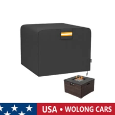 Cover Fire Table Cover 420D  for 28 / 30 / 32 Inch Square Fire Pit Tables