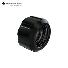BarrowCH Barrow Helm G1/4" Compression Fitting for 16mm OD Rigid Tubing Black