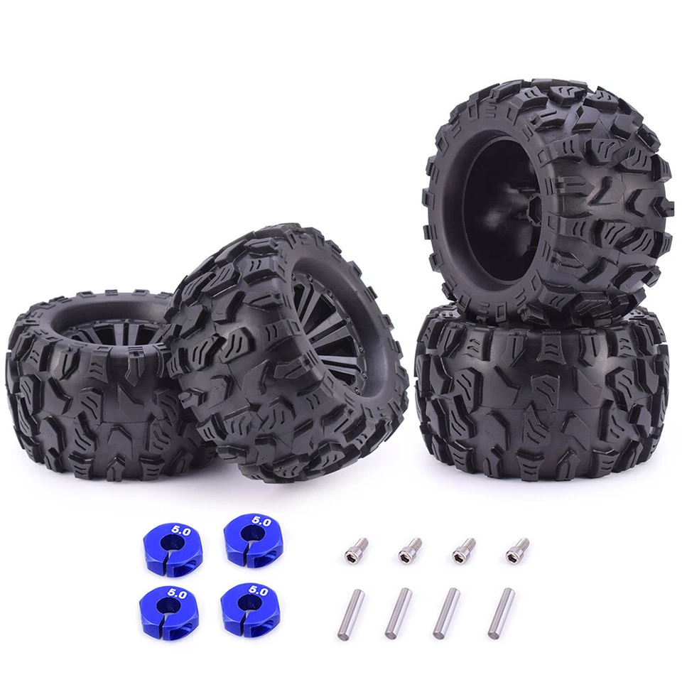 ZD Racing 12mm HEX 125mm Räder Reifen für 1/10 Monster Truck RC Car - Bild 2 von 4