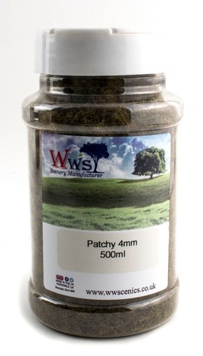 Static Grass Flock 500ml / 1000ml - Choose Your Length Model Railroad WWScenics - Picture 44 of 58