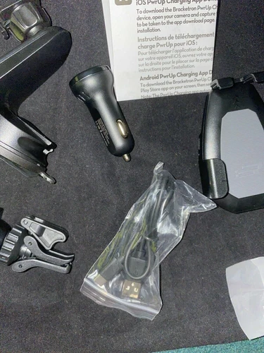 New Bracketron PwrUp Qi 10W Fast Charge Wireless Gravity Mount BT2-952-2 - Black - Picture 5 of 12