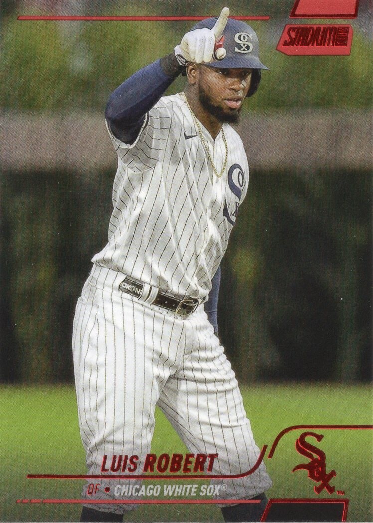 2022 Stadium Club Red Foil #88 Luis Robert