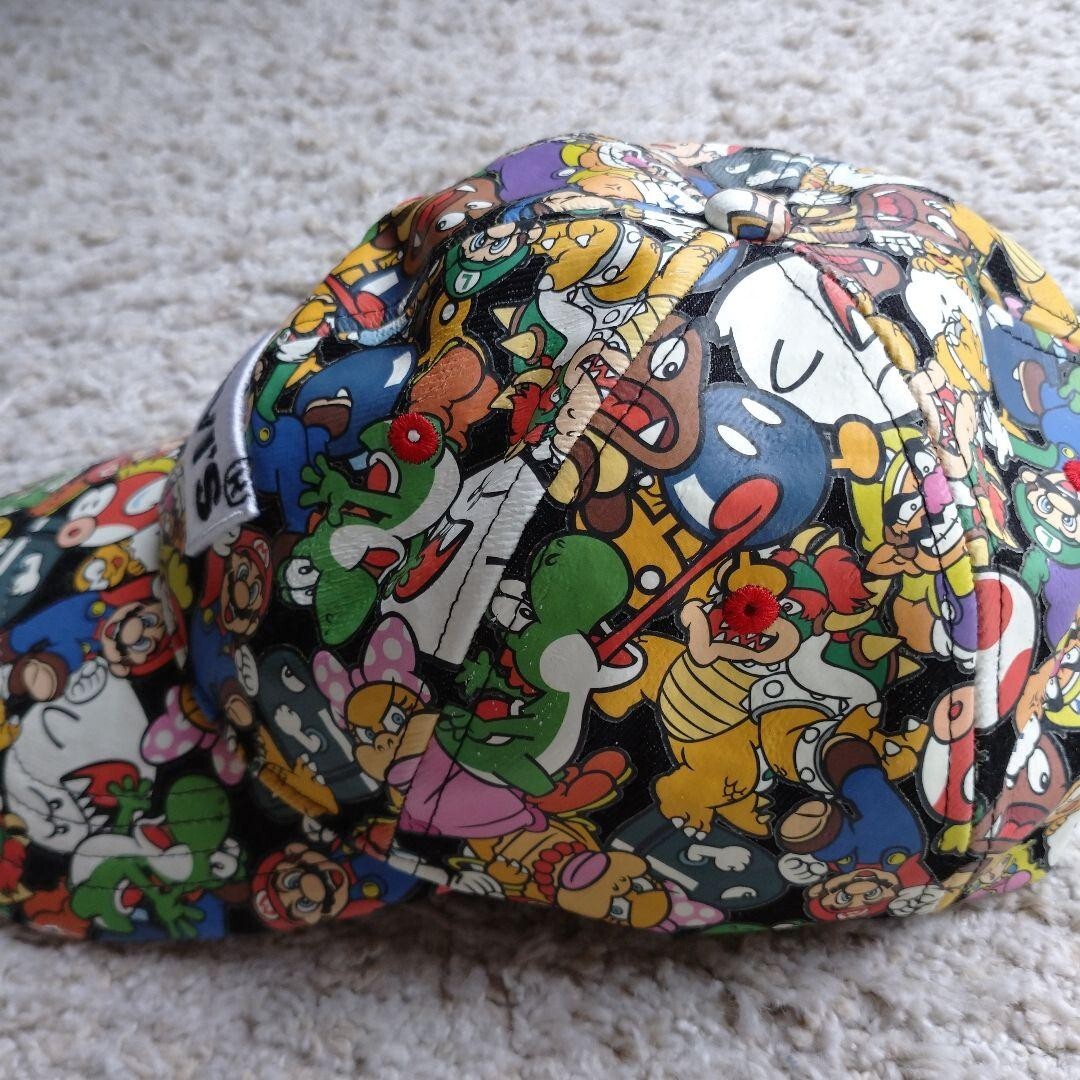 Levi's Super Mario Nintendo Printed Baseball Cap All-over pattern