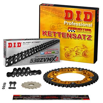 Kettensatz Yamaha FZS 600 Fazer /S (RJ02) DID ZVM-X2 SUPER B&B, X-Ring, Stealth