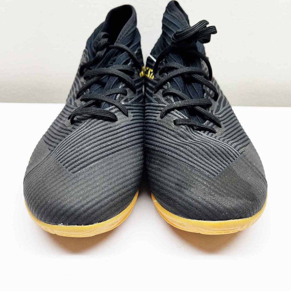 Sepatu Futsal Adidas Best Seller 2019 NEW Adidas Nemeziz Core Black Gum  Indoor Soccer Shoes Size, image size:1200x1200