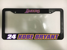 Kobe Bryant LA Lakers 24 Basketball RIP Legend Car License Plate Frame