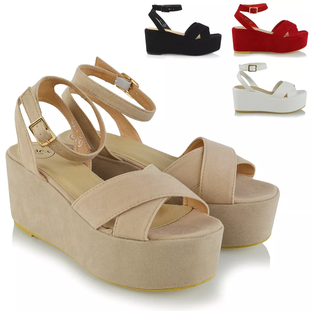 Flat hotsell platform heels