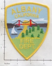 California - Albany CA Fire Dept Fire Patch