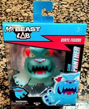 Moose Mr Beast Lab Glow Panther Vinyl Figure NEW IN STOCK