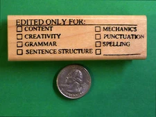EDITED FOR - Editing Aid Stamp for Middle Grades